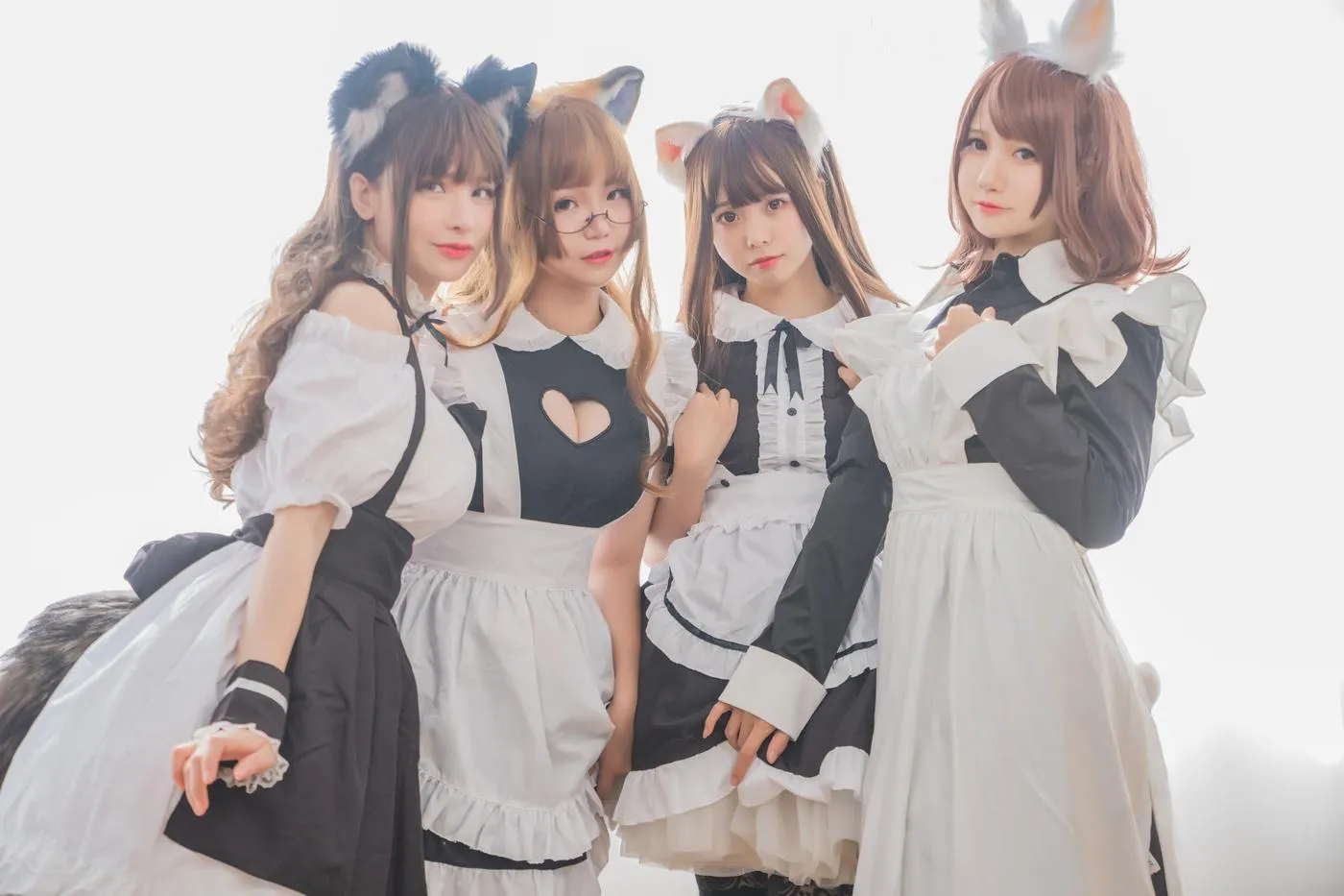小野妹子w – NO.48 &白金&宅夏&前羽 四人彼女电子档 [77P]插图2